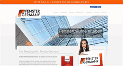 Desktop Screenshot of fenster-germany.de